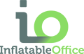 inflatable office rental software logo
